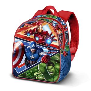 MOCHILA DE GUARDERIA 3D ELITE LOS VENGADORES FAST