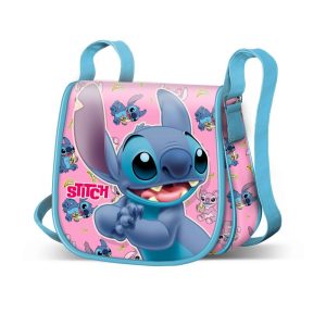 BOLSO INFANTIL CON SOLAPA MUFFIN MINI LILO Y STITCH SURPRIS