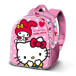 MOCHILA DE GUARDERIA 3D ELITE HELLO KITTY LOVELY