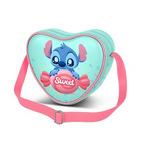 BOLSO INFANTIL CORAZON CASUAL LILO Y STITCH CANDY