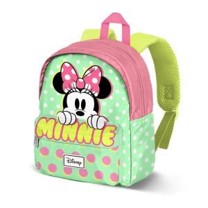 MOCHILA PREESCOLAR JOY MINNIE MOUSE FLUOR