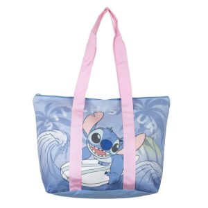 BOLSA PLAYA STITCH PASTEL SURF
