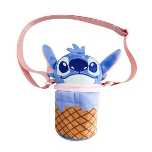 MINI BOLSITO BANDOLERA INFANTIL CON FORMA 3D STITCH