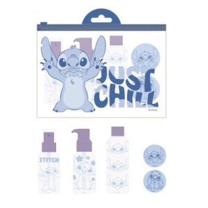 SET BOTES PARA VIAJE + NECESER STITCH