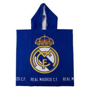 PONCHO MICROFIBRA REAL MADRID
