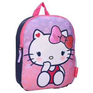 MOCHILA INFANTIL 32X26 HELLO KITTY FLUFFY FRIENDS