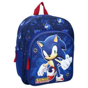 MOCHILA GUARDERIA 30X25 SONIC STILL UNSTOPPABLE