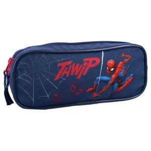 PORTATODO DOBLE RECTANGULAR SPIDER-MAN WEB WARRIORS