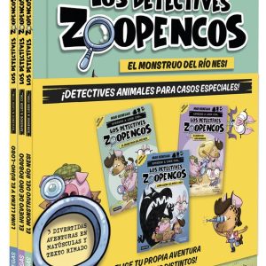 PACK LOS DETECTIVES ZOOPENCOS 1-3 ELIGE TU HISTORIA