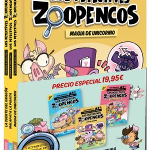 PACK APRENDE A LEER CON LOS DETECTIVES ZOOPENCOS 4 5 Y 6 EN