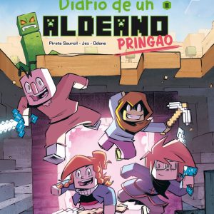 MINECRAFT DIARIO DE UN ALDEANO PRINGAO COMIC 11