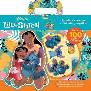 LILO & STITCH MALETIN DE CUENTOS ACTIVIDADES Y PEGATINAS