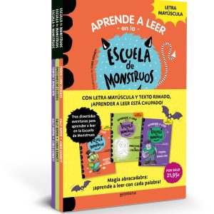APRENDE A LEER ESCUELA MONSTRUOS PACK VOL 7,8,9