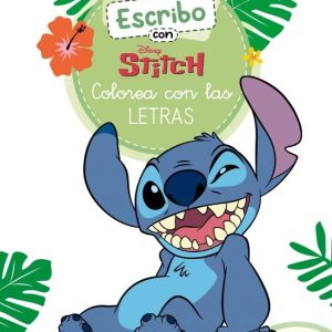 ESCRIBO CON STITCH COLOREA CON LAS LETRAS DISNEY PRIMEROS A