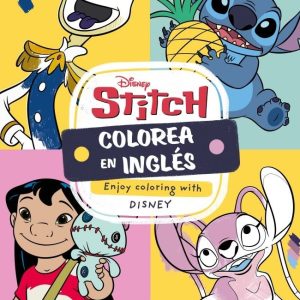 APRENDE Y COLOREA EN INGLES CON STITCH