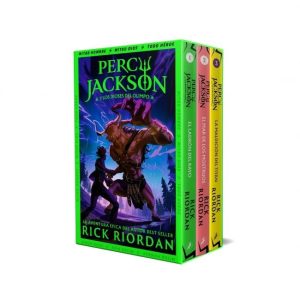 ESTUCHE PERCY JACKSON Y LOS DIOSES DEL OLIMPO CONTIENE LOS