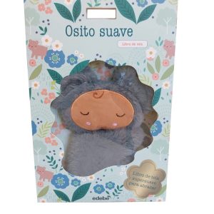 OSITO SUAVE LIBRO DE TELA SUPERSUAVE PARA ABRAZAR