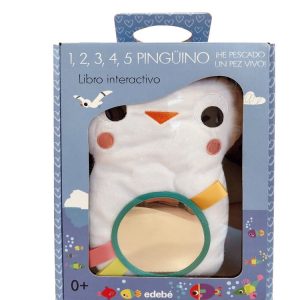 PINGUINO LIBRO INTERACTIVO PARA BEBES