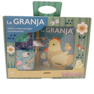 LA GRANJA LIBRO Y CUBOS DE JUEGO MULTISENSORIAL