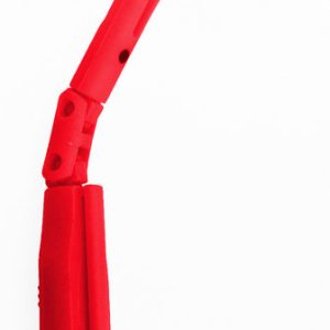 LAMPARA LUCY ROJO FLUOR