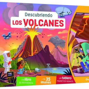 DESCUBRIENDO LOS VOLCANES TABLERO MAGNETICO