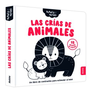 LAS CRIAS DE ANIMALES BLANCO Y NEGRO