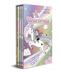UNICORNIA ESTUCHE ESPECIAL UNICORNIA LIBROS 1 AL 3