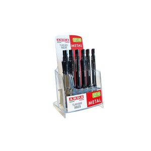 EXPOSITOR 12 PORTAMINAS METALICO 2 MM TURNER 5025