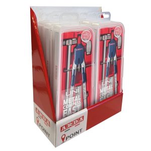 COMPAS ARDA UNI BIGOTERA RAPIDA ALARGADERA C/ADAPTADOR 5 PZS