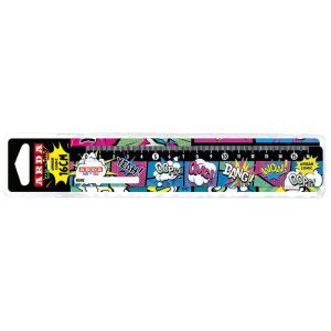 BLISTER REGLA 16 CM COMIC URBAN COLLECTION