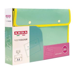 SOBRE A4 CON 2 BOTONES KEEP COLOUR PASTEL 2,0 SURTIDO