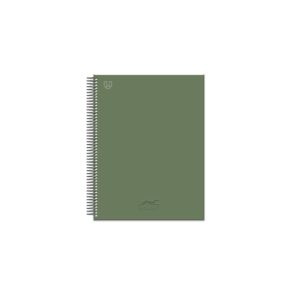 CUADERNO FOR GALGO A4+ 100H 100G 5X5 VERDE OSCURO