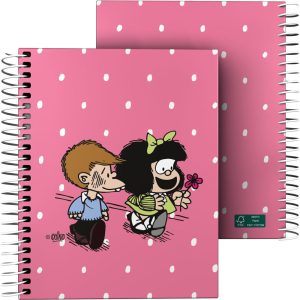 CUADERNO FOR A6 CUADRO 5MM MAFALDA FRIENDS 26