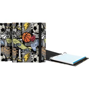 CARPEBOOK A5 4 ANILLAS 25MM B&B FREE SPORT 26