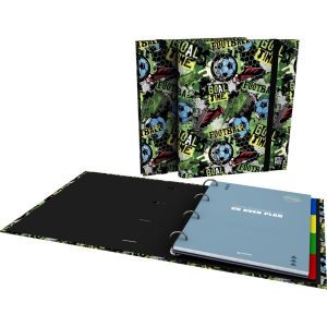 CARPEBOOK A4 4 ANILLAS 35MM B&B GOAL TIME 26