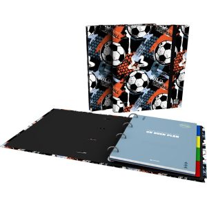 CARPEBOOK A4 4 ANILLAS 35MM B&B WILD FOOTBALL 26