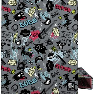 CARPETA A4 4 ANILLAS 25MM FORRADO B&B AWESOME 26