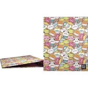CARPETA A4 4 ANILLAS 25MM FORRADO B&B KAWAII 26