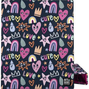 CARPETA A4 4 ANILLAS 25MM FORRADO B&B CUTE 26