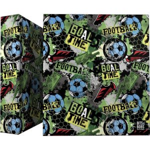 CARPETA A4 4 ANILLAS 40MM FORRADO B&B GOAL TIME 26