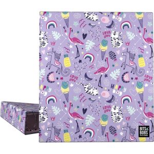 CARPETA A4 4 ANILLAS 40MM FORRADO B&B HAPPY 26