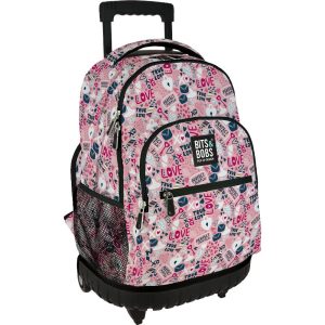 MOCHILA JUVENIL ROLLER B&B TRUE LOVE 52X37X25 CM 26
