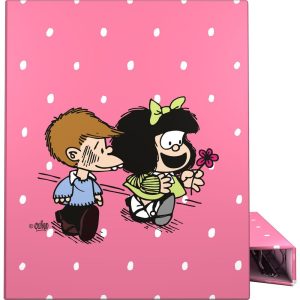 CARPETA A4 4 ANILLAS 25MM FORRADO MAFALDA FRIENDS 26