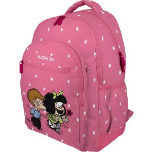 MOCHILA JUVENIL RUBBER MAFALDA FRIENDS 33X46X22,5CM 26