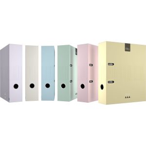 ARCHIVADOR A4 65MM C/ RADO KURU4 ROSA SOFT