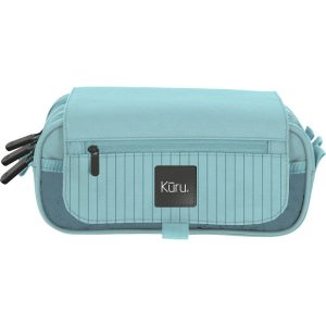 PORTATODO TRIPLE CON SOLAPA KURU4 AZUL SOFT