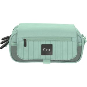 PORTATODO TRIPLE CON SOLAPA KURU4 VERDE MINT SOFT