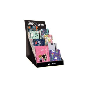 EXP 60 AGENDAS ESCOLARES FORRADAS 15 A5 2DP 45 A6 D/P 26/27