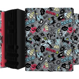 CARPETA CLASIFICADORA FORRADA SOLAPAS B&B AWESOME 26