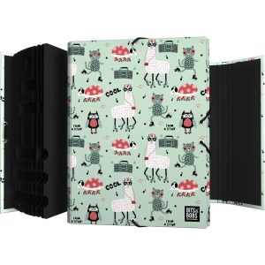 CARPETA CLASIFICADORA FORRADA SOLAPAS B&B PARTY 26